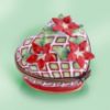 Picture of Limoges Chamart 3D Poinsettia Heart Box