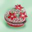 Picture of Limoges Chamart 3D Poinsettia Heart Box