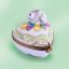 Picture of Limoges Easter Bunny on Heart with Eggs and Ribbons