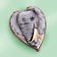 Picture of Limoges Elephant Heart Box