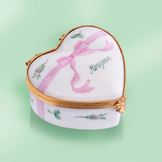 Picture of Limoges "Morgan"Heart Box