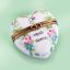 Picture of Limoges Romantic Roses and Flowers  "Je Vous Aime" Heart Box