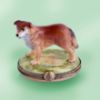 Picture of Limoges Brown Australian Shephard Box