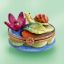 Picture of Limoges Snail on Leaf with Flower by the Water  Box