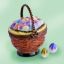 Picture of Limoges Easter Wicker Basket with Eggs box