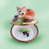 Picture of Limoges Fox with Grapes Box