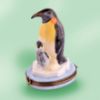 Picture of Limoges Mother and Baby Emperor Penguin Box