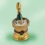Picture of Limoges Champagne  In Gold Bucket with Ice and Flutes Box
