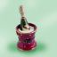 Picture of Limoges Year 2000 Commemorative Champagne in Burgundy Bucket Box