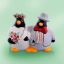 Picture of Italian Penguin Wedding Statuette