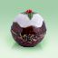 Picture of Limoges Holiday Chocolate  Pastry with Cream and Cherry Round Box 