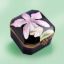 Picture of Limoges Orchid on Black Box