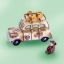 Picture of Limoges Kenya Safari Car Box with Monkey