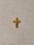 Picture of Limoges porcelain gold cross.loose piece