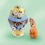 Picture of Limoges Blue Egg with Flowers Box and Rabbit