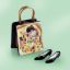 Picture of Limoges "the Kiss" from Klimt Shopping Bag Box with Shoes