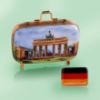Picture of Limoges Brandenburg Gate Suitcase Box with German Flag