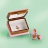 Picture of Limoges Marquise de Pompadour Book Box with loose porcelain Bow