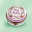 Picture of Limoges Happy BIrthday Box with Roses Garland