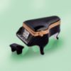 Picture of Limoges Black Grand Baby Piano Box with Bench