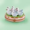 Picture of Limoges 7 Swans Swimming Box
