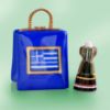 Picture of Limoges Santorini Shopping Bag Box with Dress 