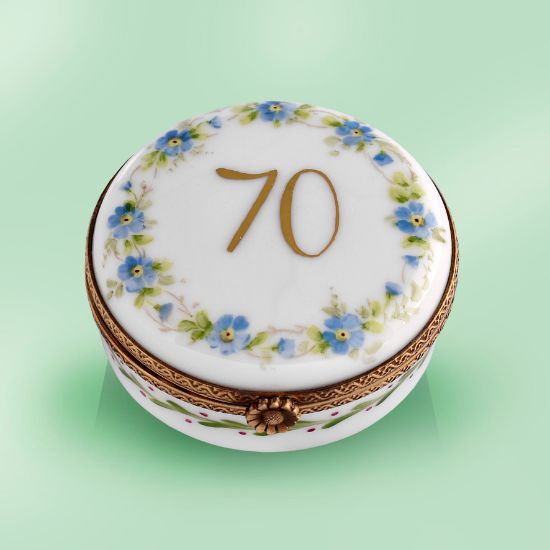 Picture of Limoges 70th Birthday Box