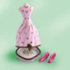 Picture of Limoges Pink Dress with Shoes Box