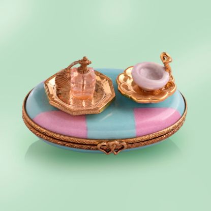 Picture of Limoges Perfume and Soap on Tray Box