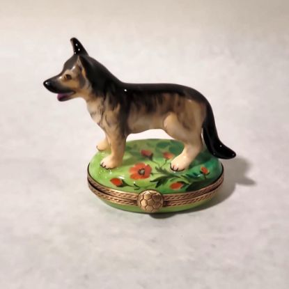 Picture of Limoges German Shepherd Dog Box 