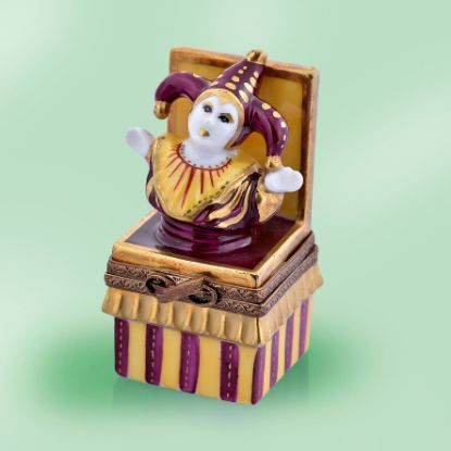 Picture of Limoges Jester in a Box