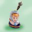 Picture of Limoges Lady with Shawl Box and Pin