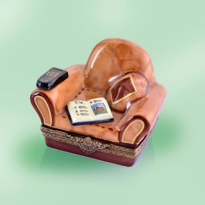Picture of Limoges Brown TV Sofa Box
