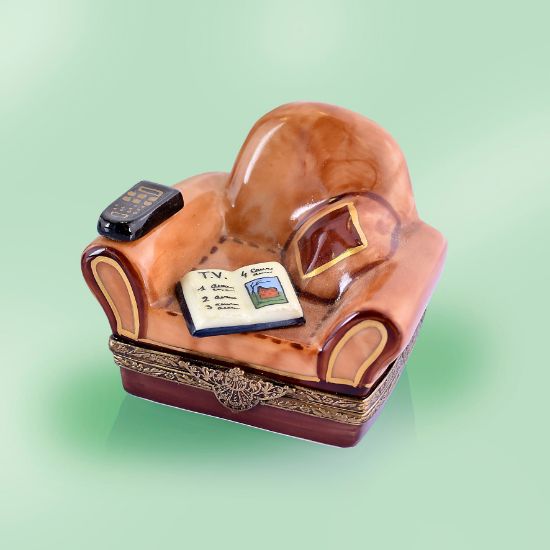 Picture of Limoges Brown TV Sofa Box