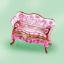 Picture of Limoges Pink Sofa with Tassels Box