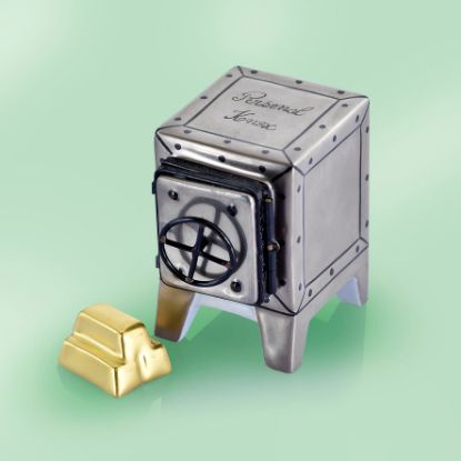 Picture of Limoges Safe Box with Gold Bar 