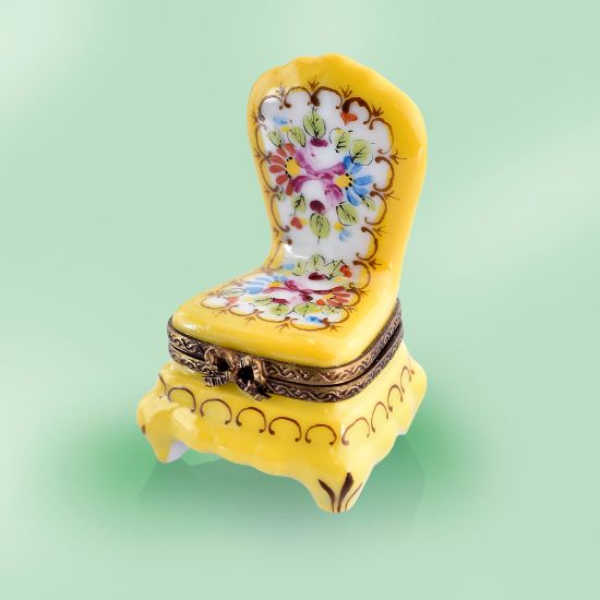 Picture of Limoges Yellow Chair Box