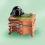 Picture of Limoges Napoleon Hat and Sword on a Desk Box