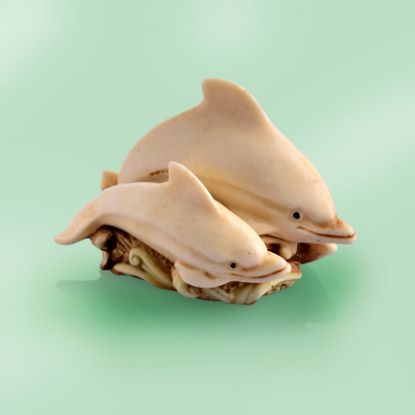 Picture of Dolphins British Trinket Box