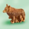 Picture of Wolf with Babies British Trinket Box