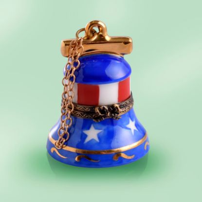 Picture of Limoges USA Bell with Stars Box