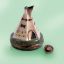 Picture of Limoges Teepee Box with Cowboy Hat