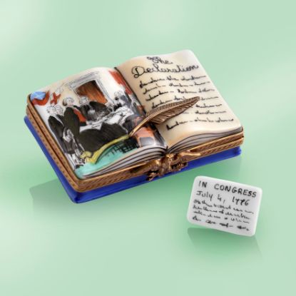 Picture of Limoges Declaration of Independence Book Box
