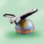 Picture of Limoges Space Shuttle on Earth Box
