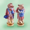 Picture of Mrs and Mr 4th of July Pig Boxes