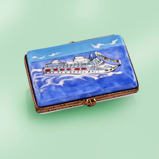 Picture of Limoges  Cruise Boat Postcard