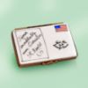 Picture of Limoges Caribbean Beach Postcard Box