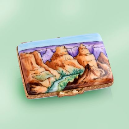 Picture of Limoges Grand Canyon Postcard Box