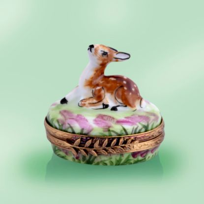 Picture of Limoges Chamart Baby First Tooth Deer Box