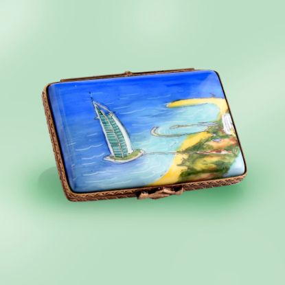 Picture of Limoges Dubai Postcard Box